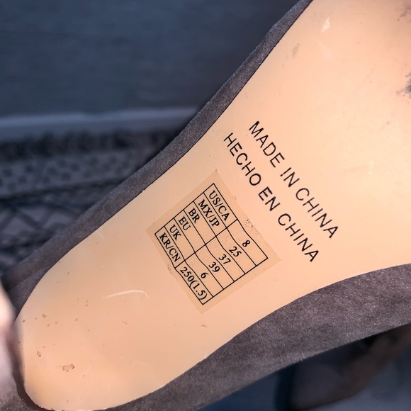 Suede heel booties - Picture 3 of 3